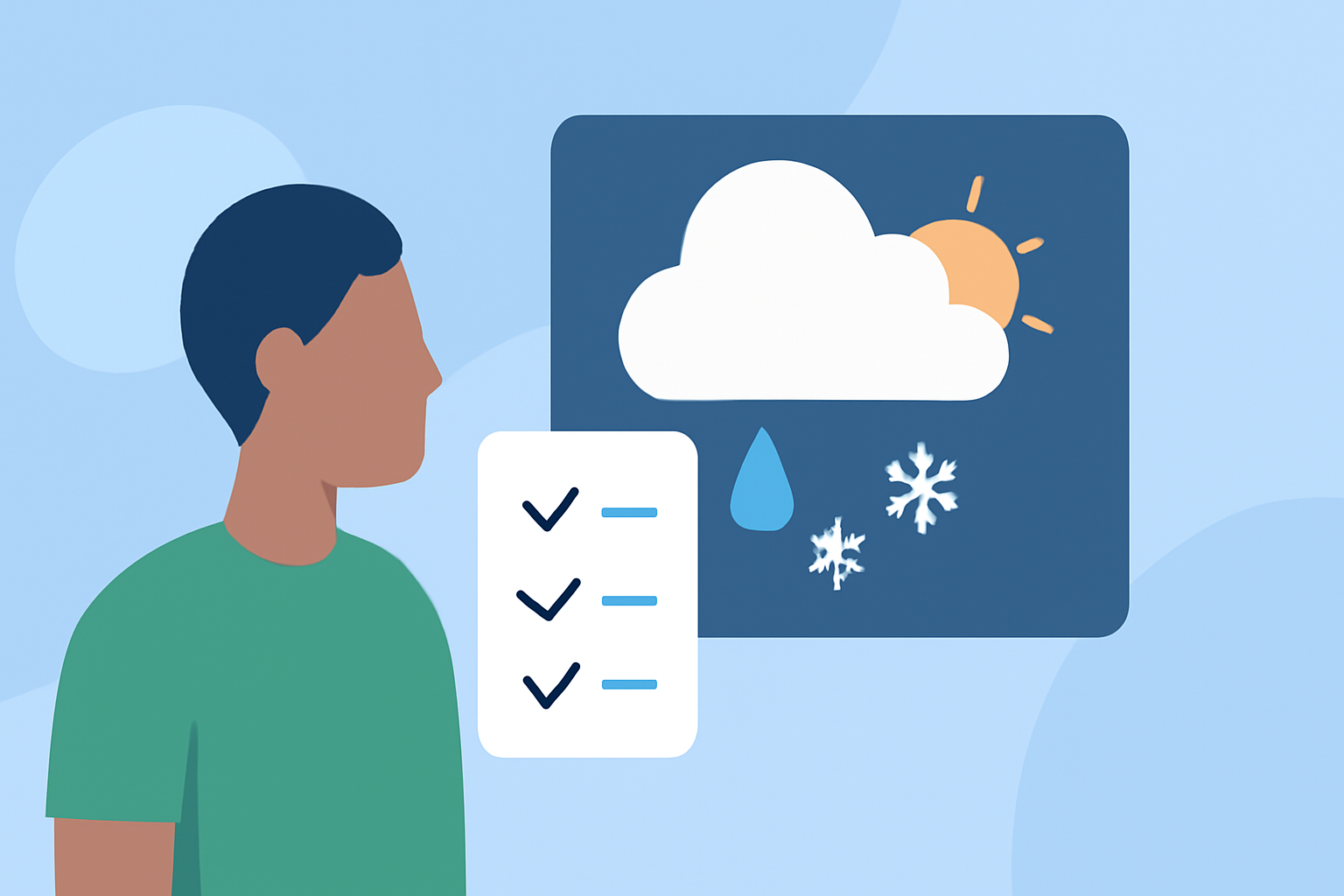 Mixed Precipitation Forecasts: Checklist For Outdoor Workouts