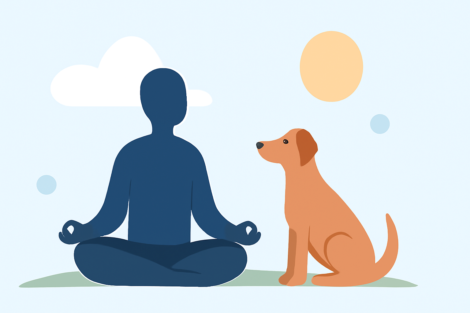 Optimal Weather for Outdoor Meditation with Pets