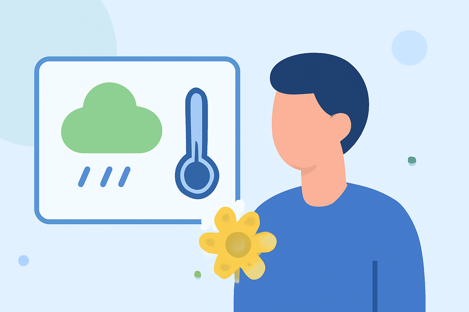 Understanding Long-Term Weather Forecasts During Pollen Season