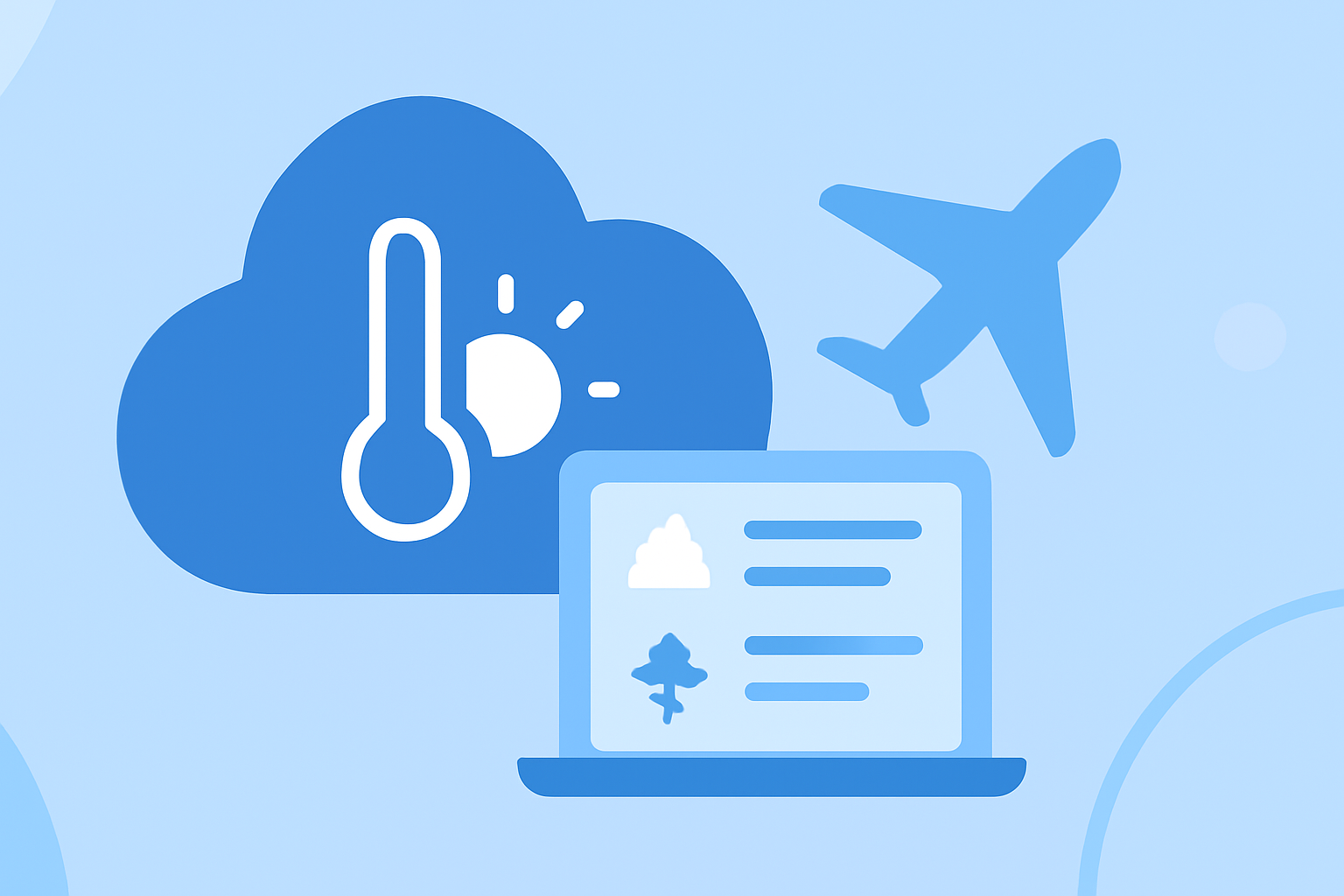 How to Check Weather on Your Travel Day: A Guide for Road and Air Trips