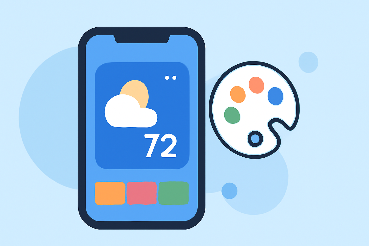 Enhancing Your iPhone's Weather Widget with Custom Color Themes