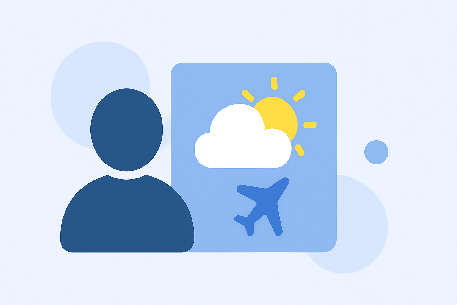 Easy Travel-Day Weather at Airports for Vacation Planning