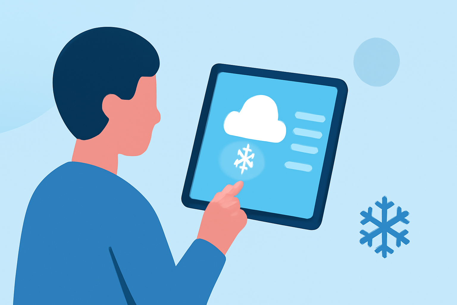 Mastering Winter Travel Weather Forecasts on Your iPad