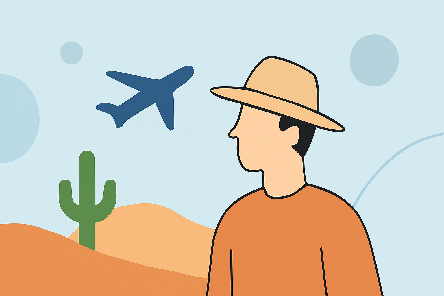 Exploring Desert Destinations with Favorable Weather for Cautious Flyers