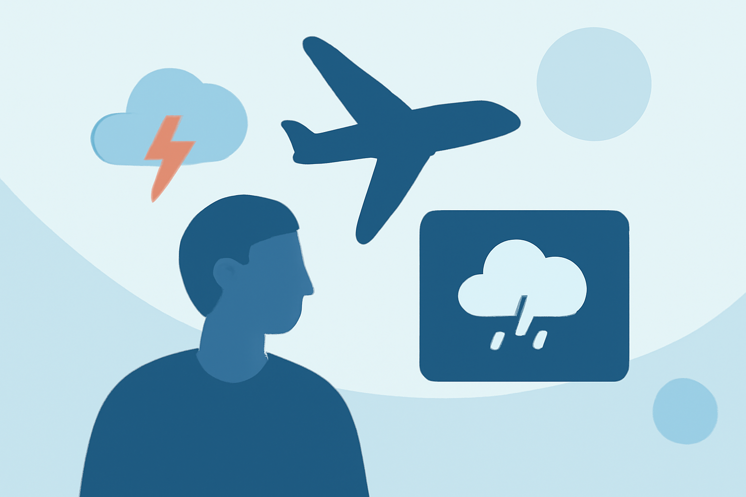 Navigating Flight Delays from Thunderstorms: A Guide for Road-and-Air Trips