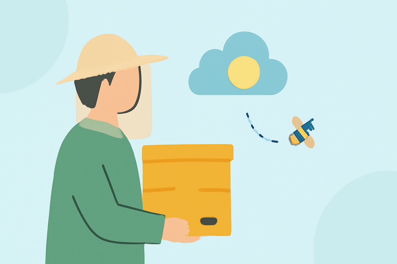 Optimal Weather Conditions for Beekeeping While Traveling