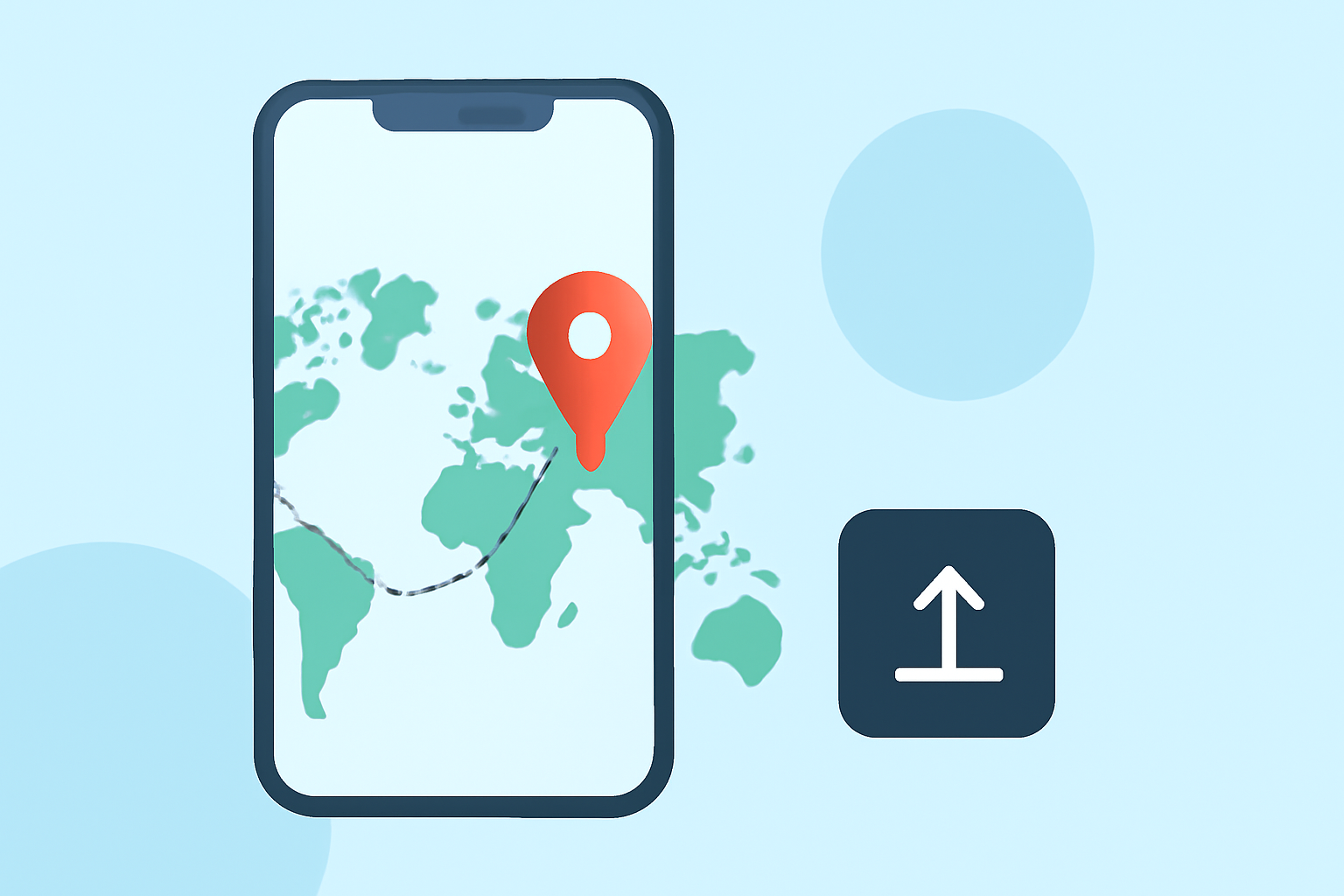World Map Travel Overlay Edits Explained on iPhone