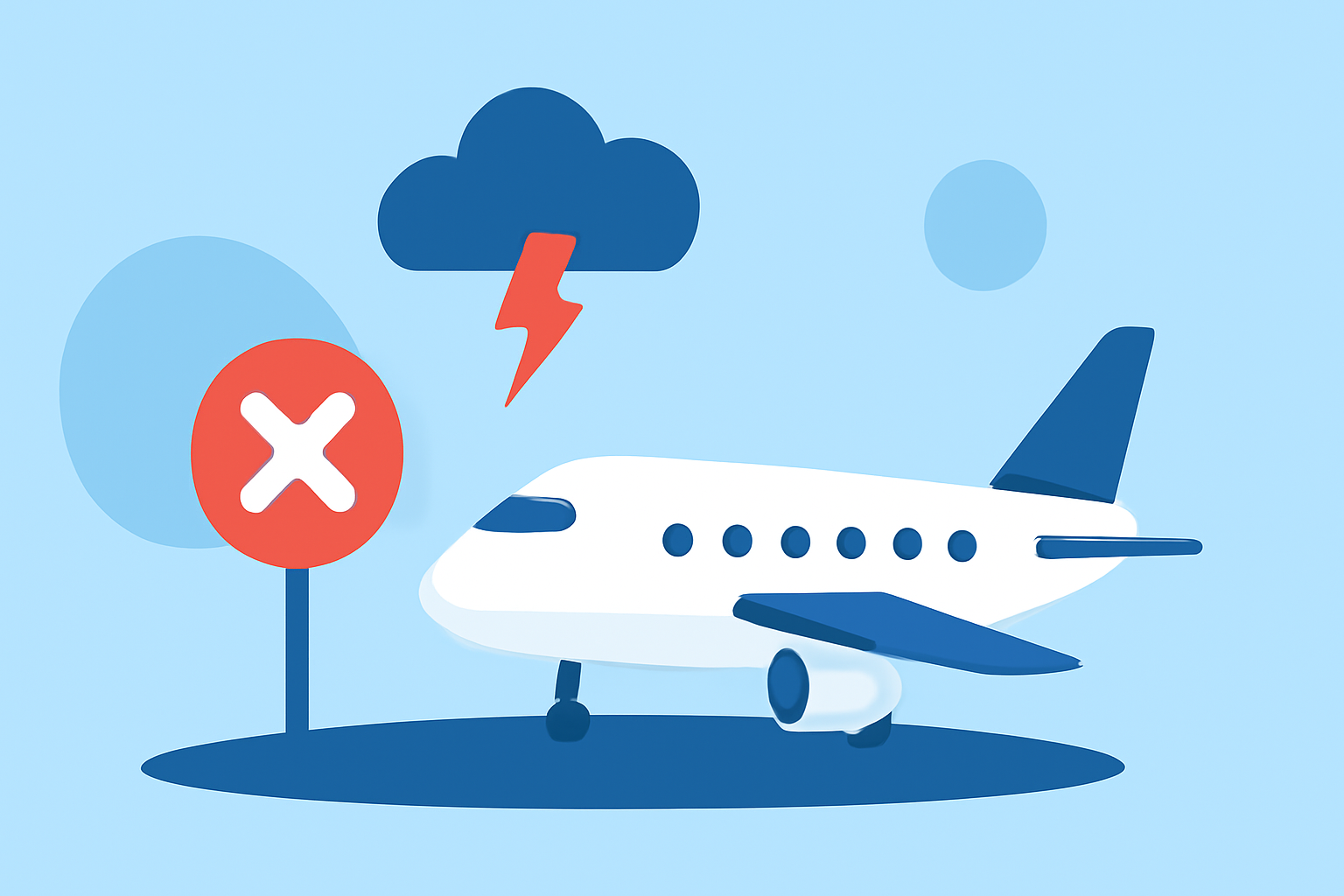 What to Do When a Storm Grounds Flights: A Guide for International Travelers