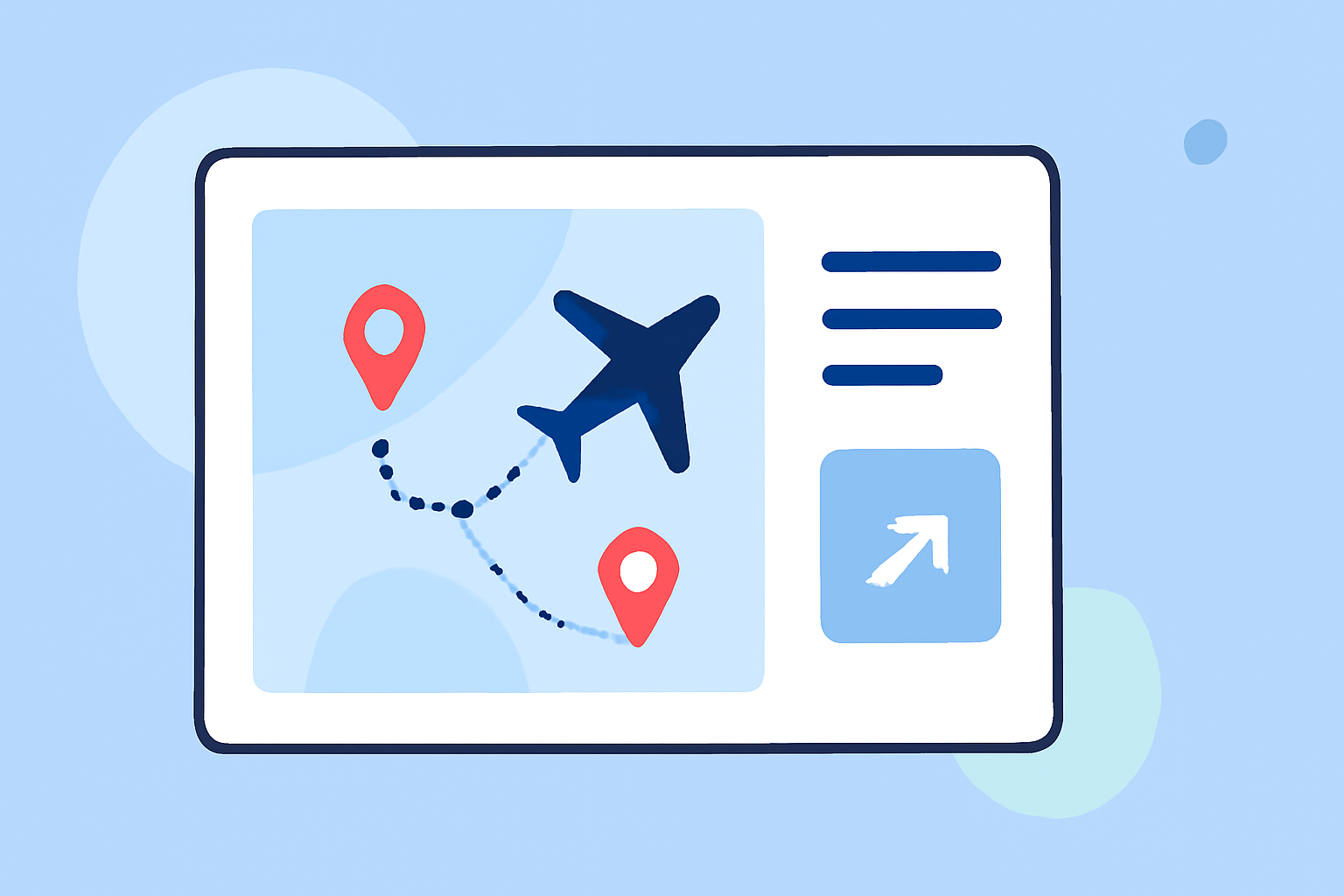 Quick Flight Route Map Overlay Edits for Social Media