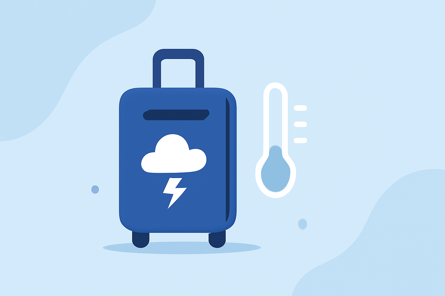 Weather-Aware Luggage Examples for Outdoor Events
