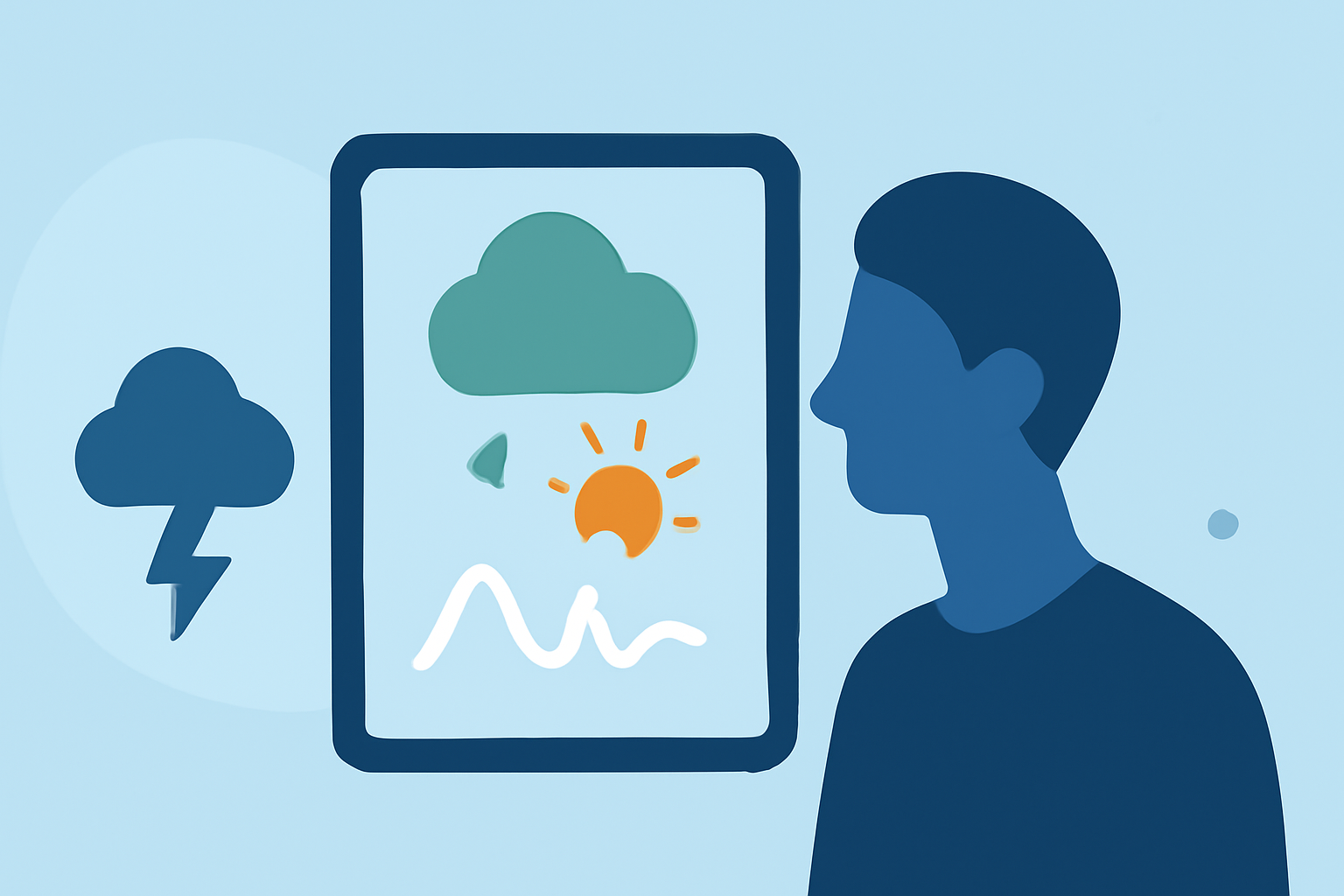 Managing Migraine Triggers with Clime's Weather Forecasts on Your Tablet