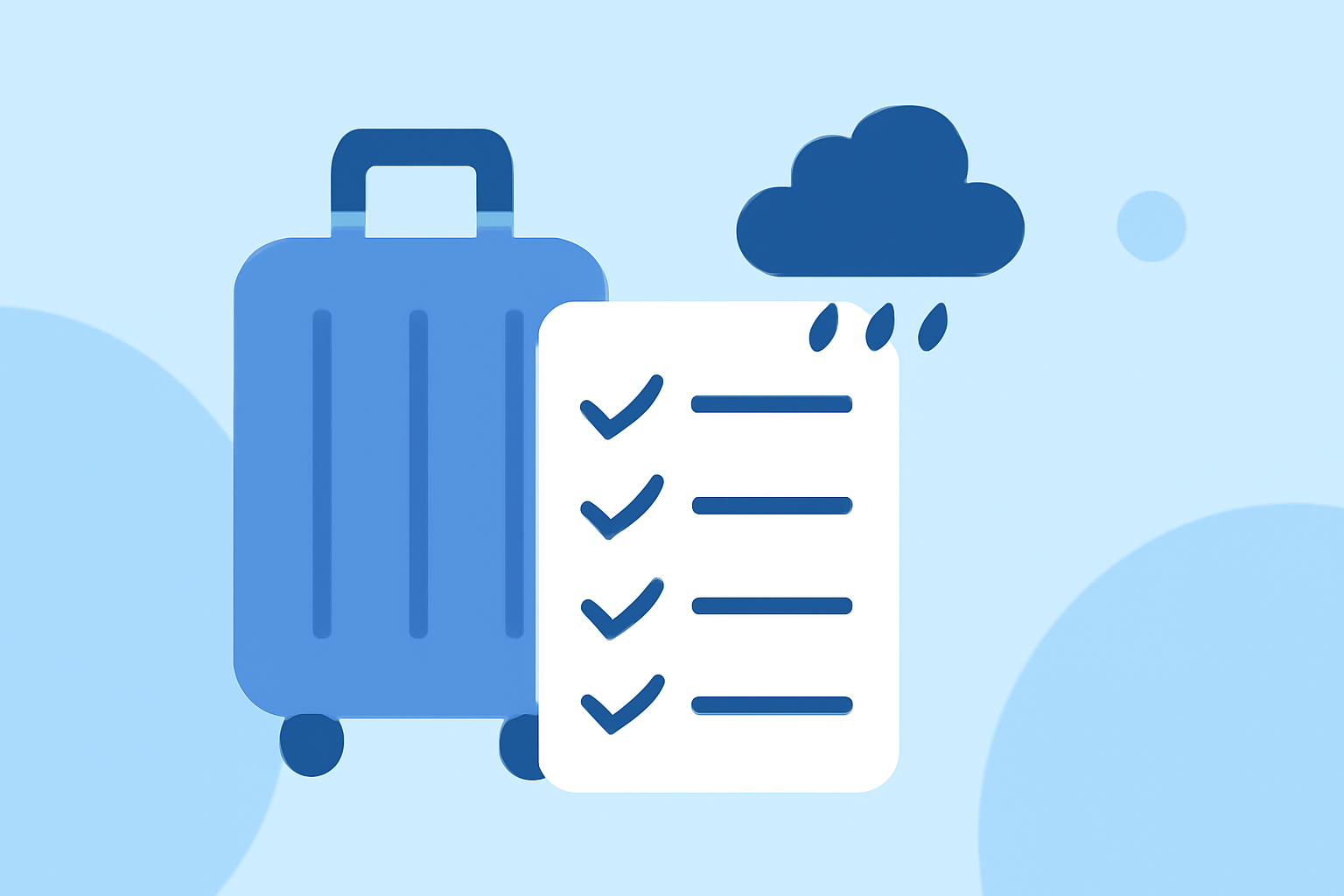Creating a Weather-Aware Luggage Checklist