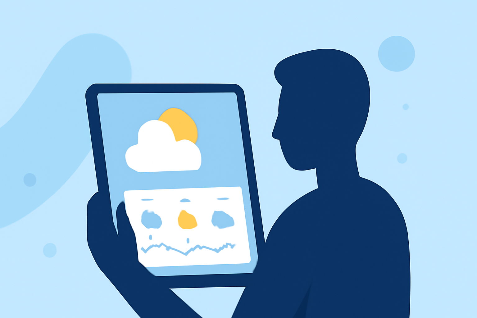 Mastering Daily Weather Forecasts on Your Tablet