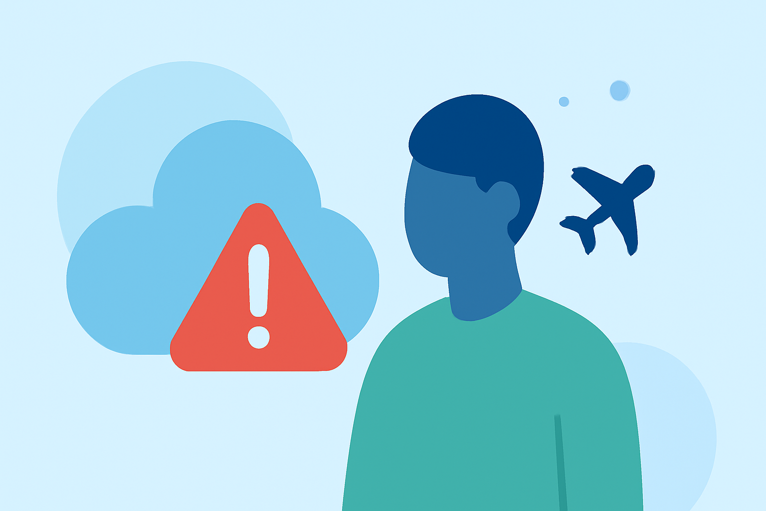 Weather Notifications for Travelers: A Workflow for Cautious Flyers