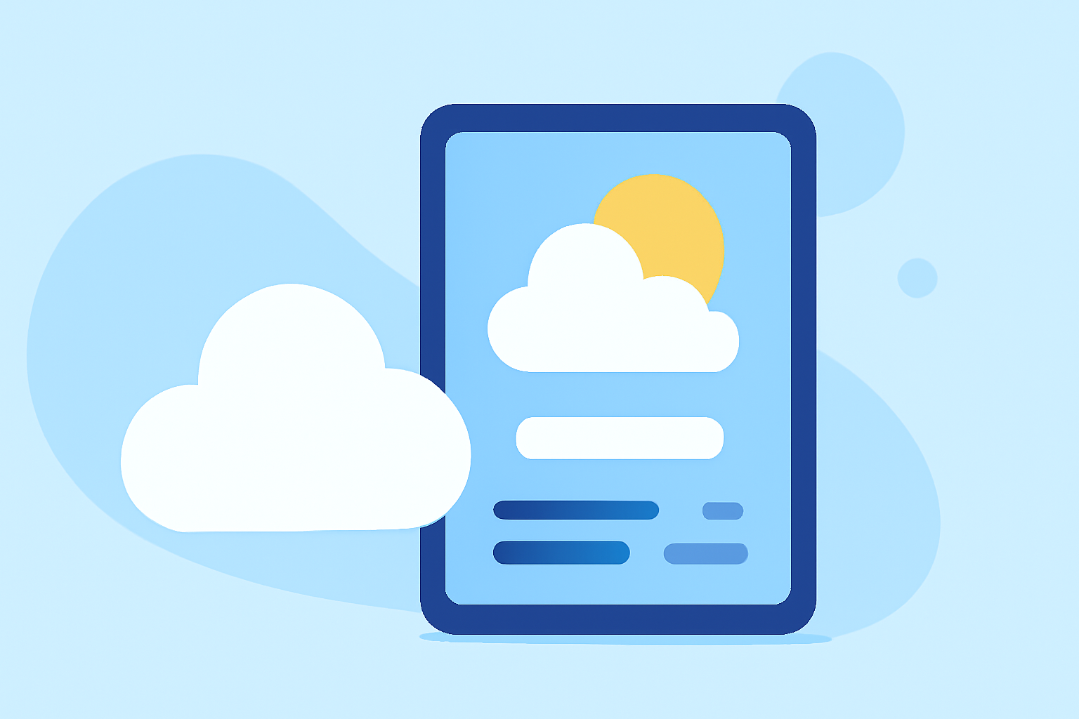 Quick Weather App Onboarding on iPad: Clime's Seamless Experience