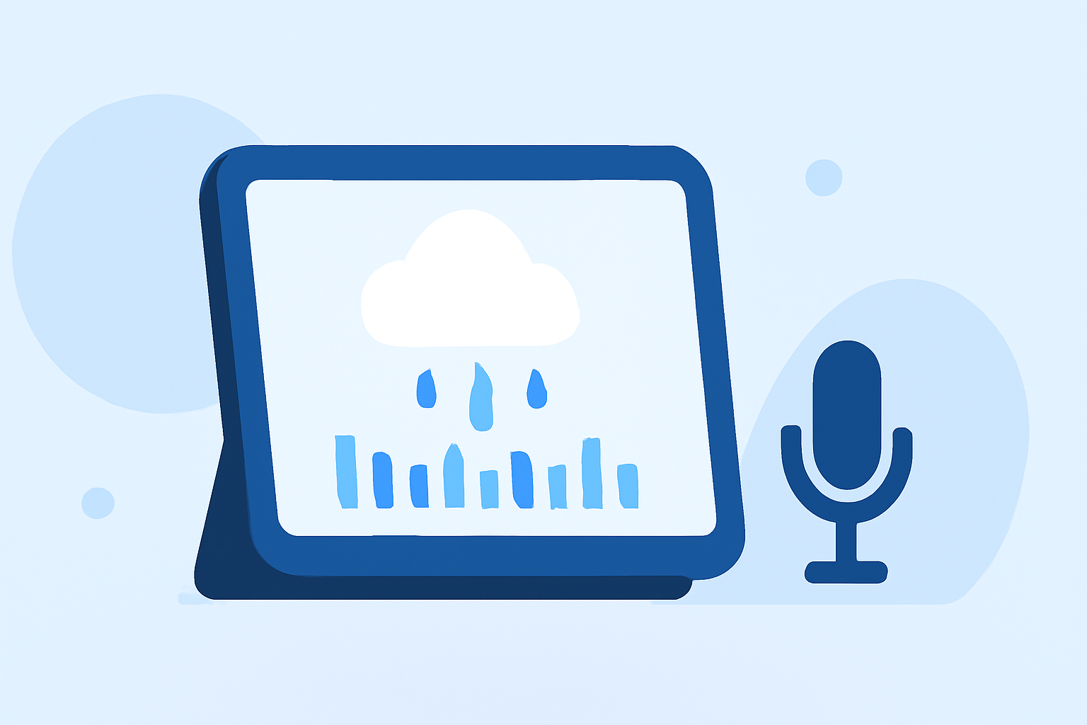 How to Easily Record Precipitation on a Smart Display