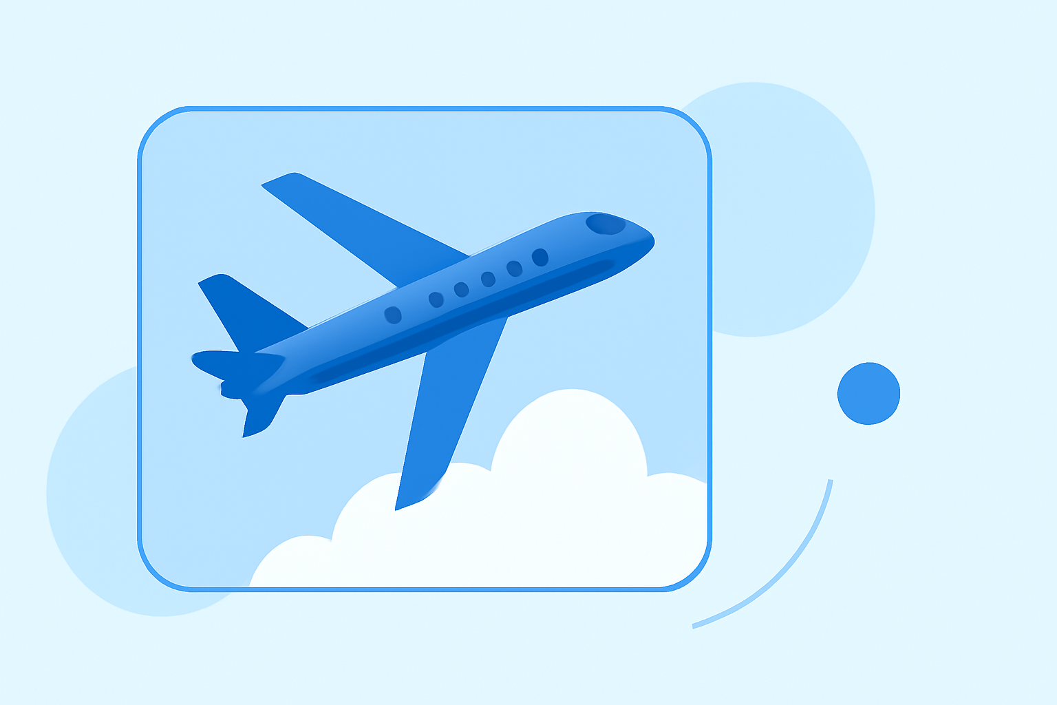 Planning Domestic Flights Around Clear Skies: How Planes Live Can Help
