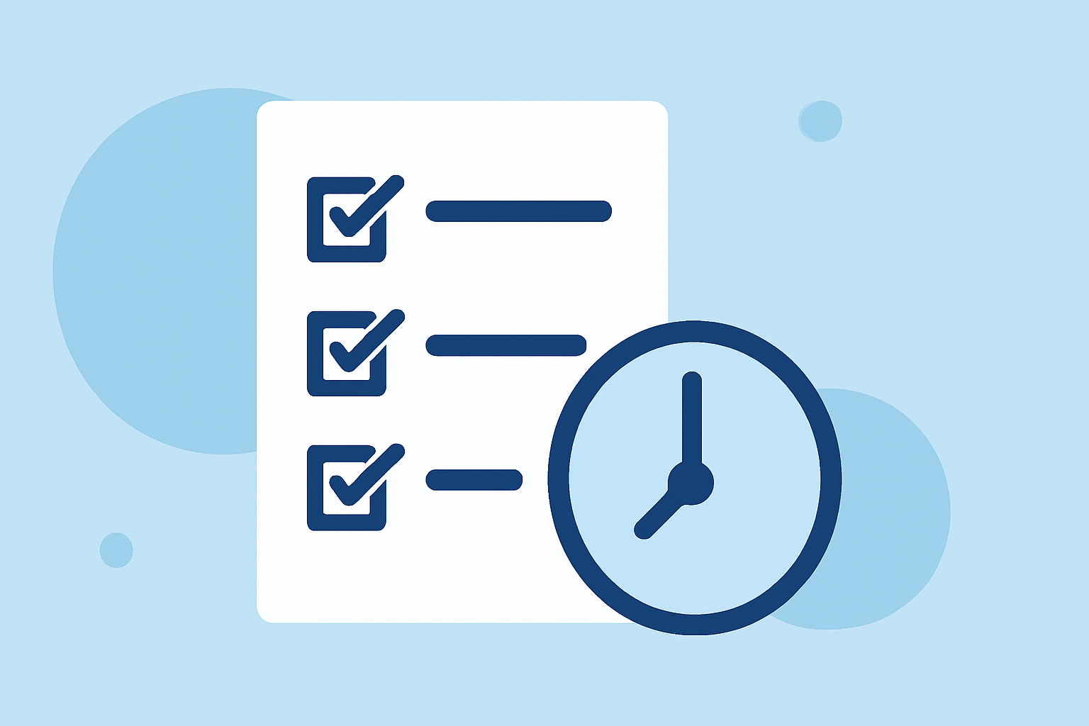 Crafting a Rain Start Time Checklist from Scratch