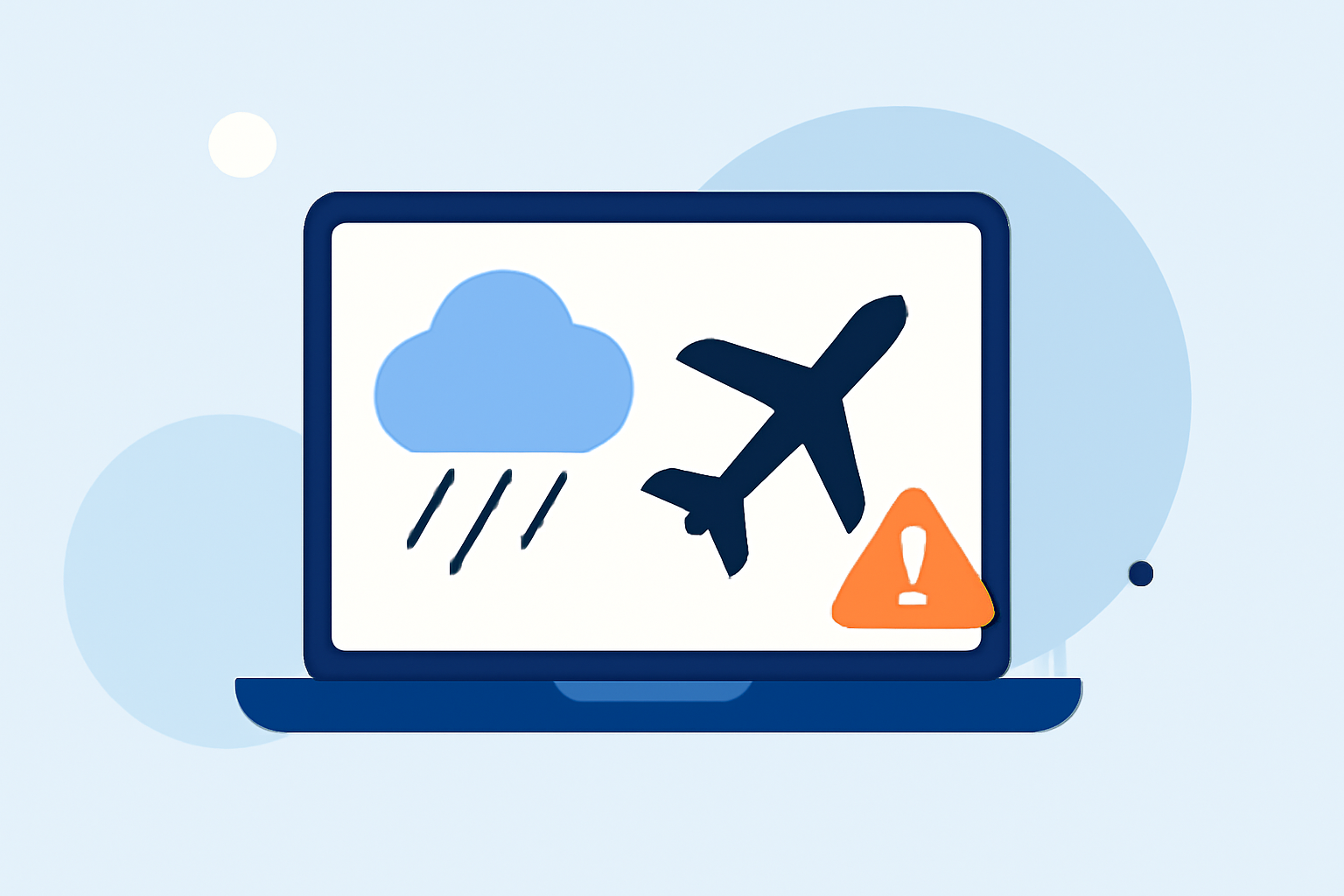 Predicting Flight Delays from Weather Forecasts: The Easy Way