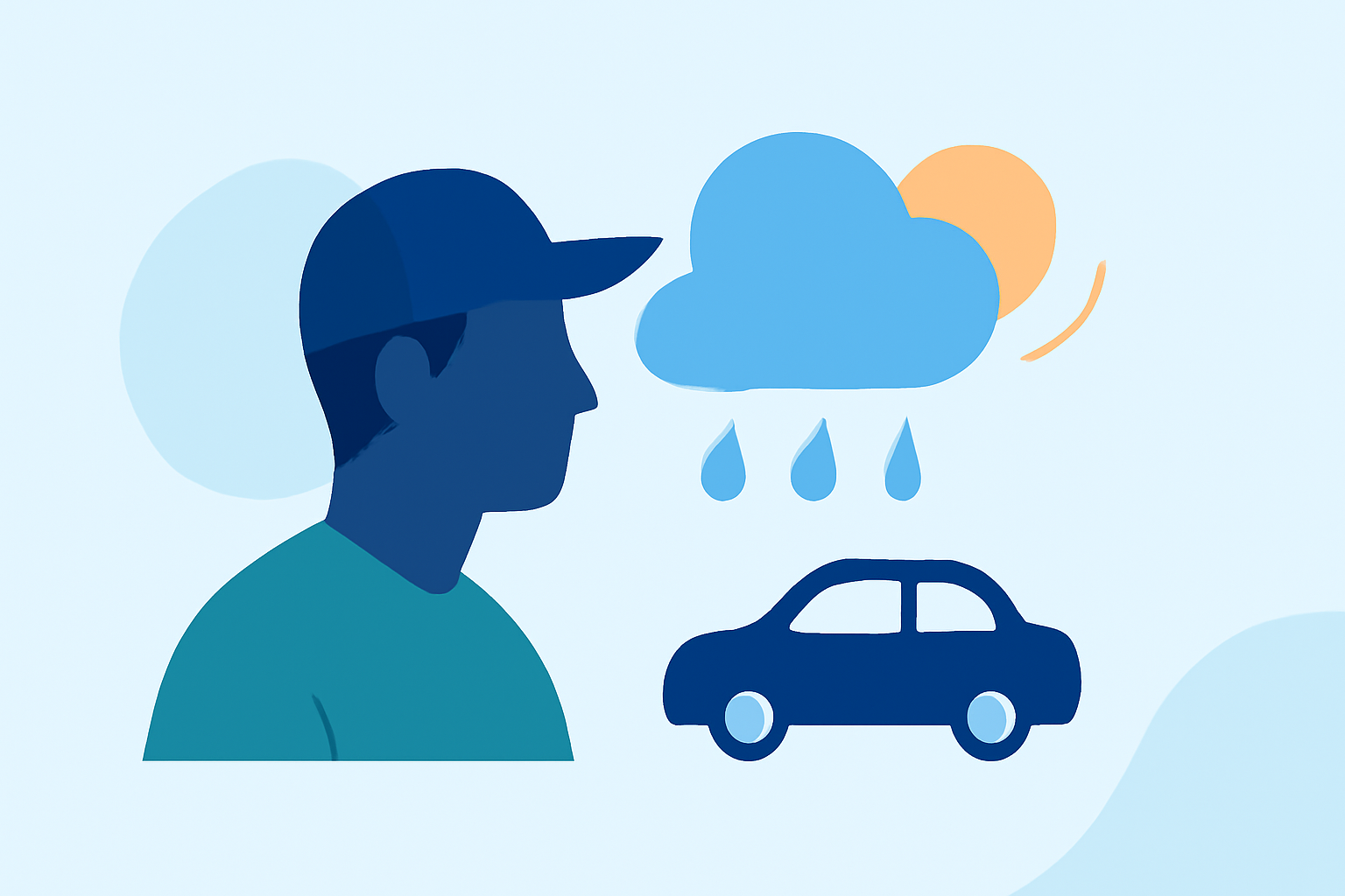 Weather Considerations for Rideshare Drivers During Travel Days