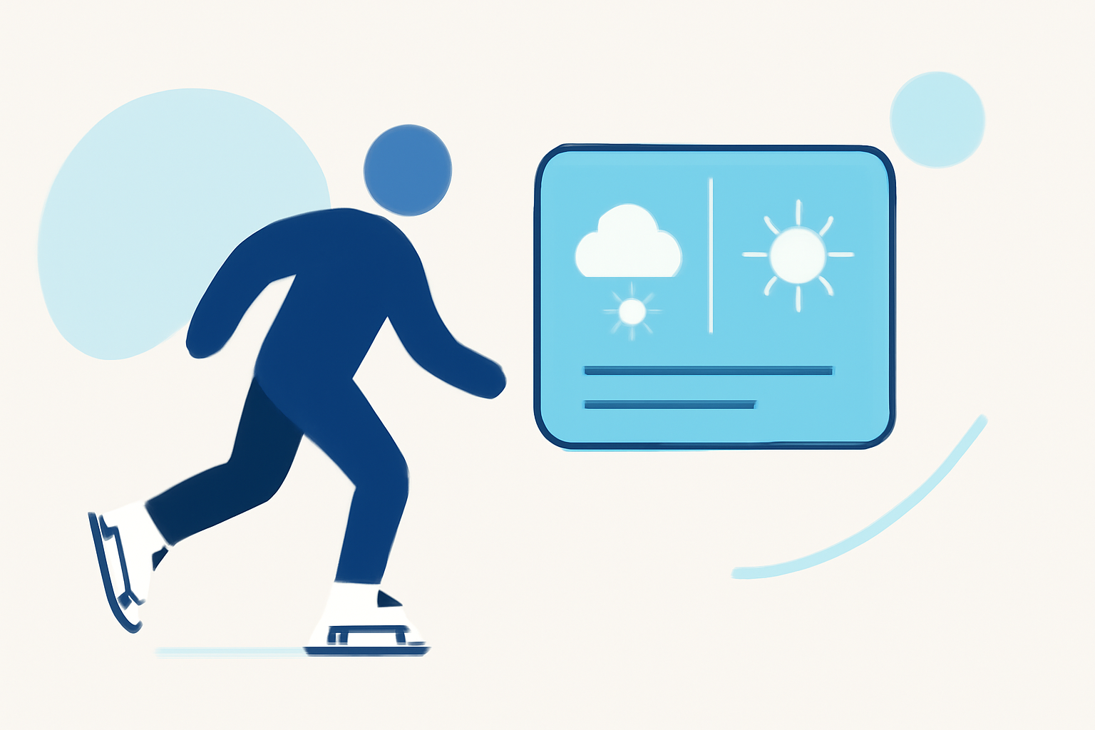 Enhancing Ice Skating with Smart Display Weather Integration