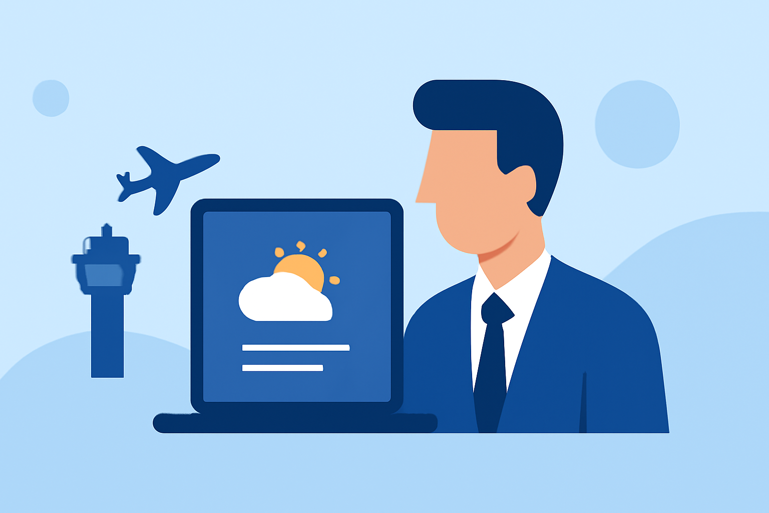 Easy Airport Weather Forecasts for Business Trips