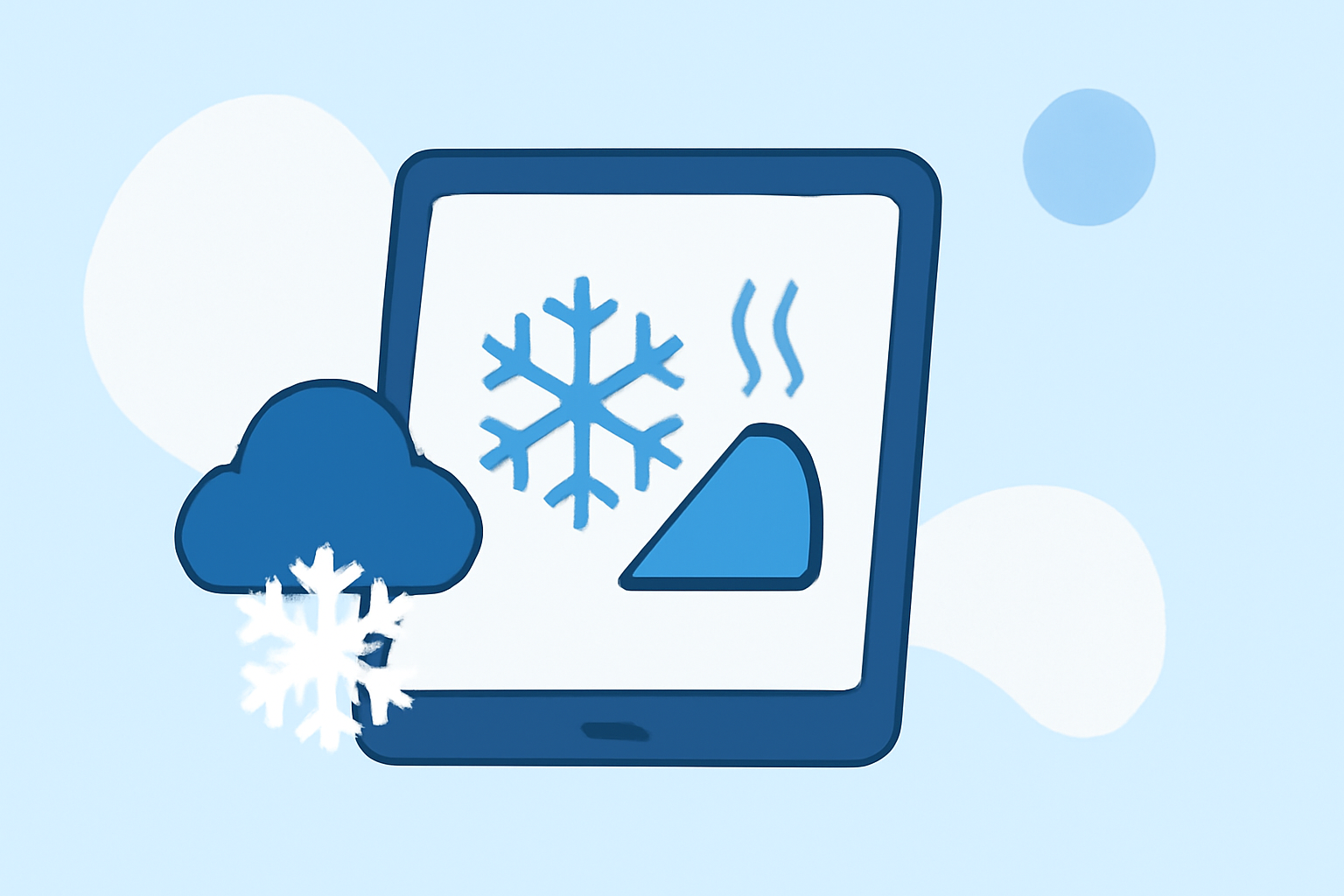 Winter Travel: Understanding Snow and De-Icing Procedures on Your iPad