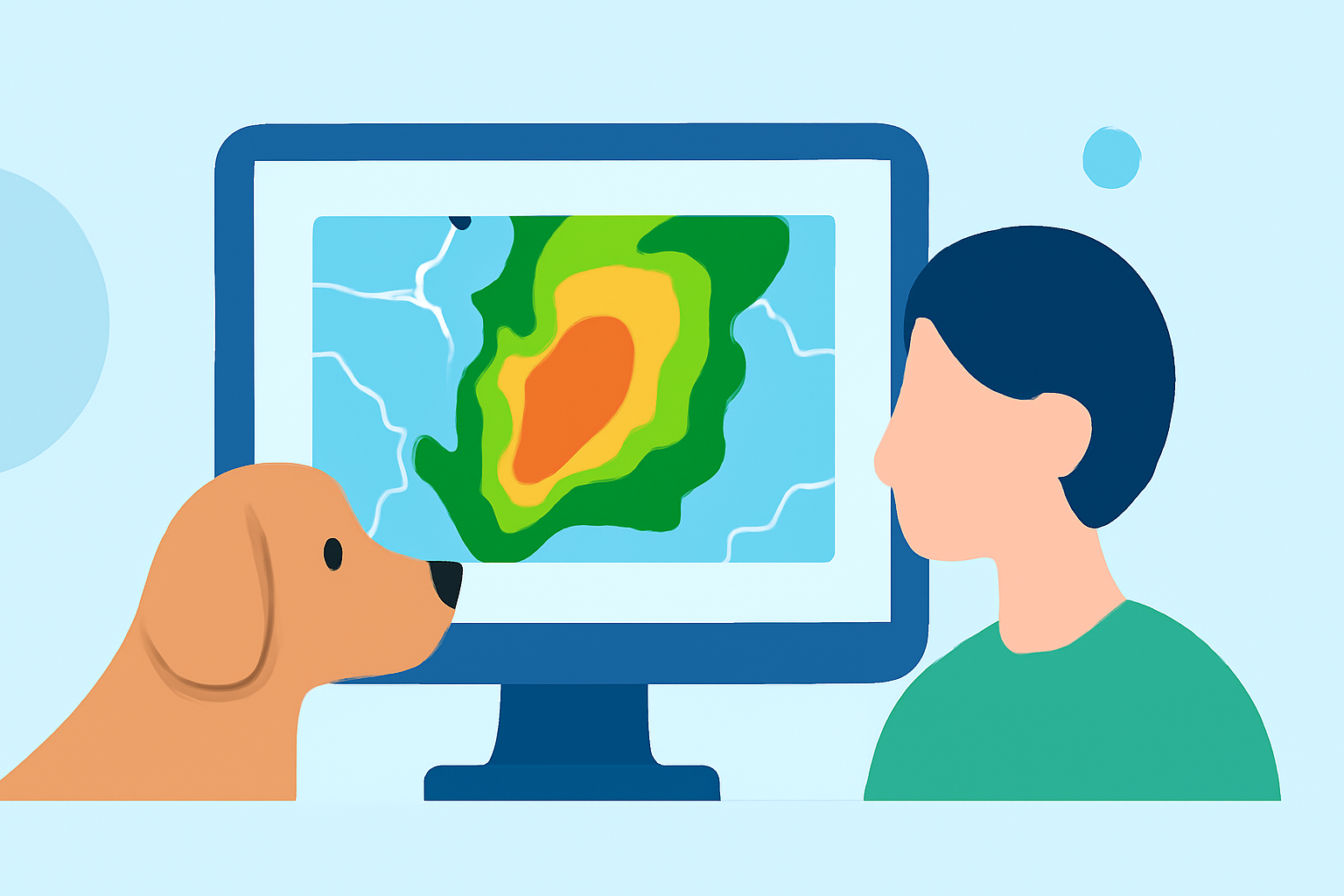 Understanding Composite Reflectivity Maps: A Guide for Pet Owners