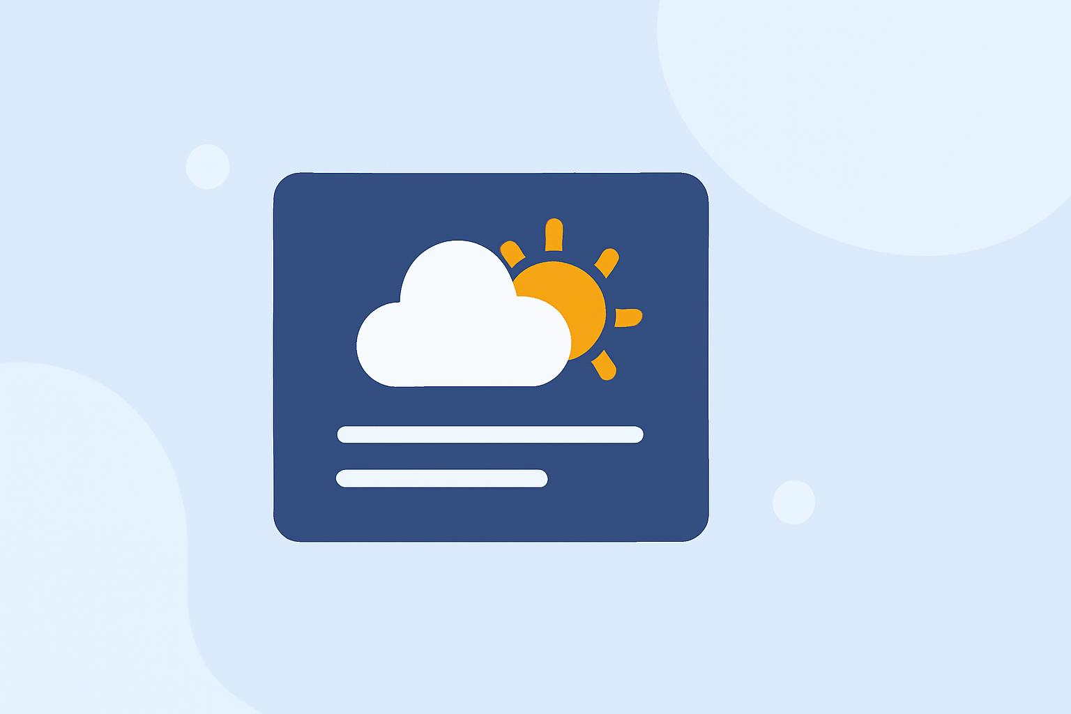 Getting Started with Medium Weather Widgets