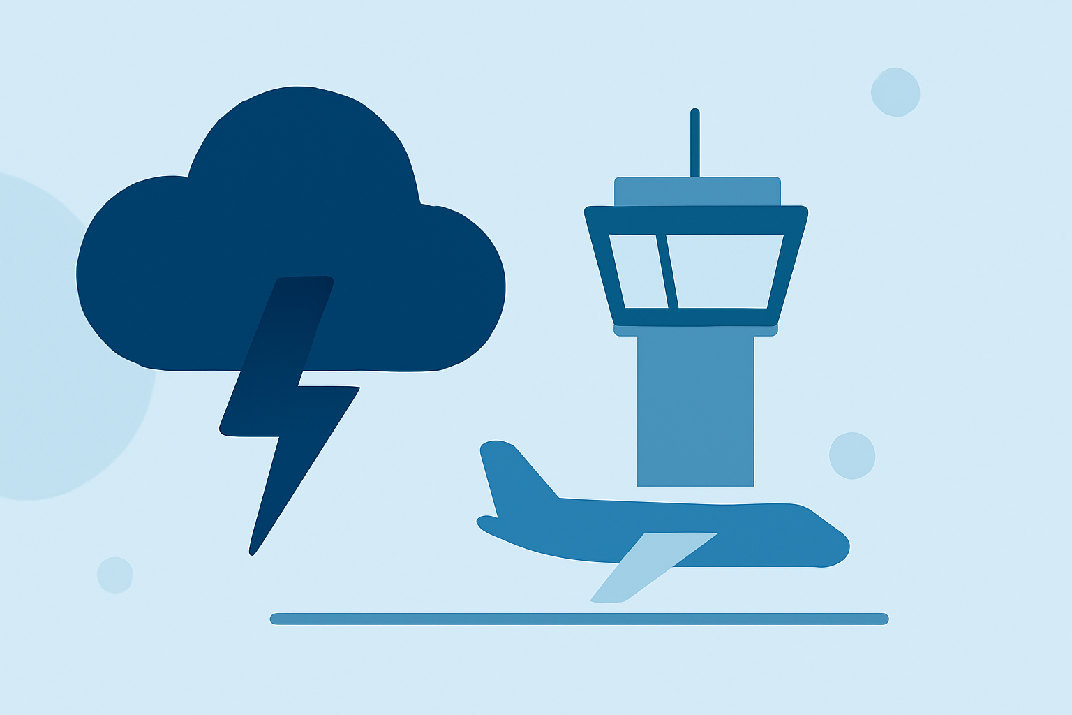 Thunderstorms Near Airports Explained for Cautious Flyers