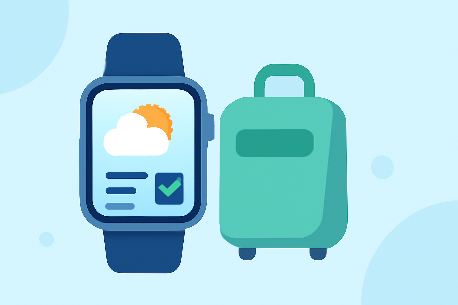 Weather-Aware Packing Cheat Sheet for Your Apple Watch