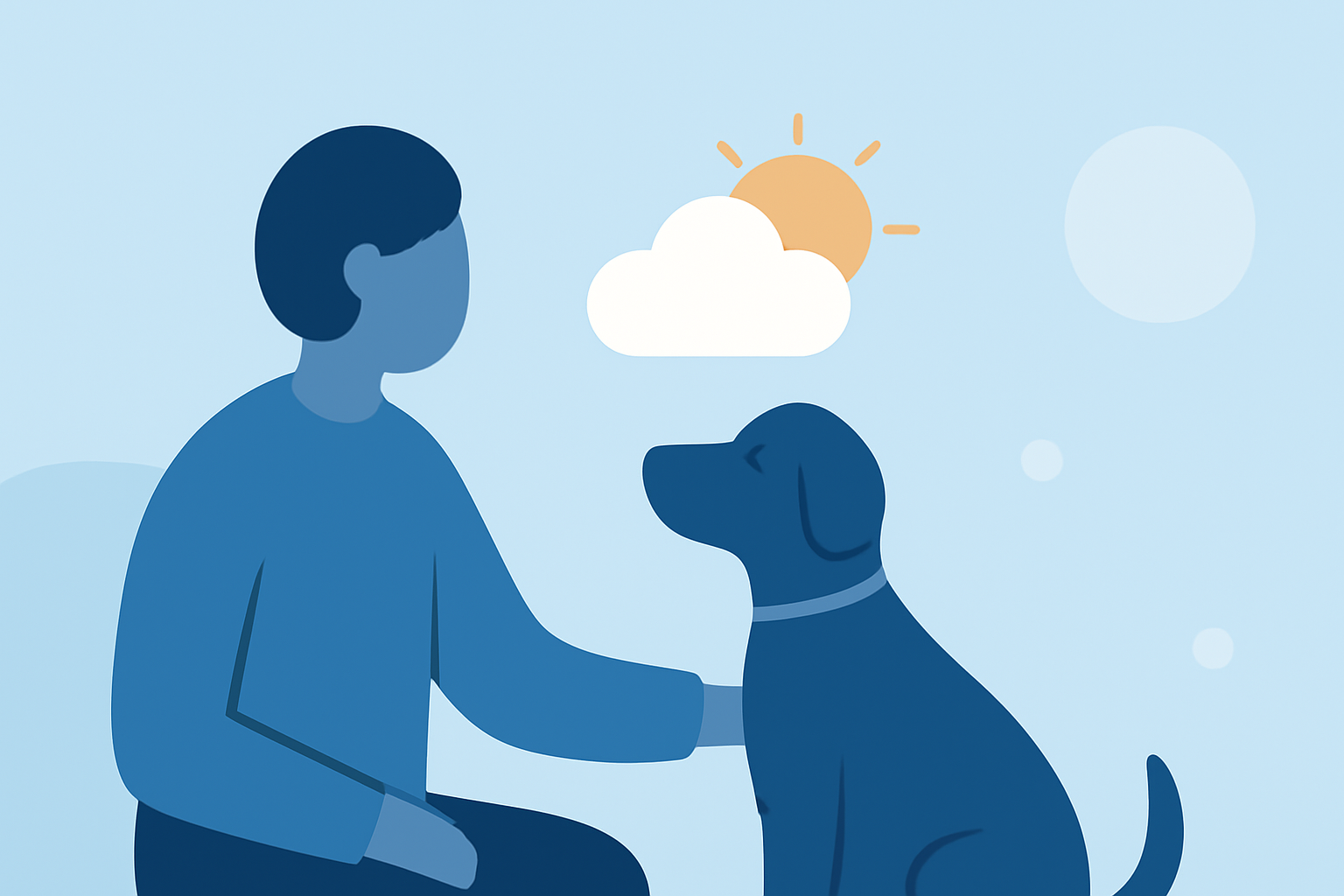 Weather Considerations for Outdoor Meetings with Pets