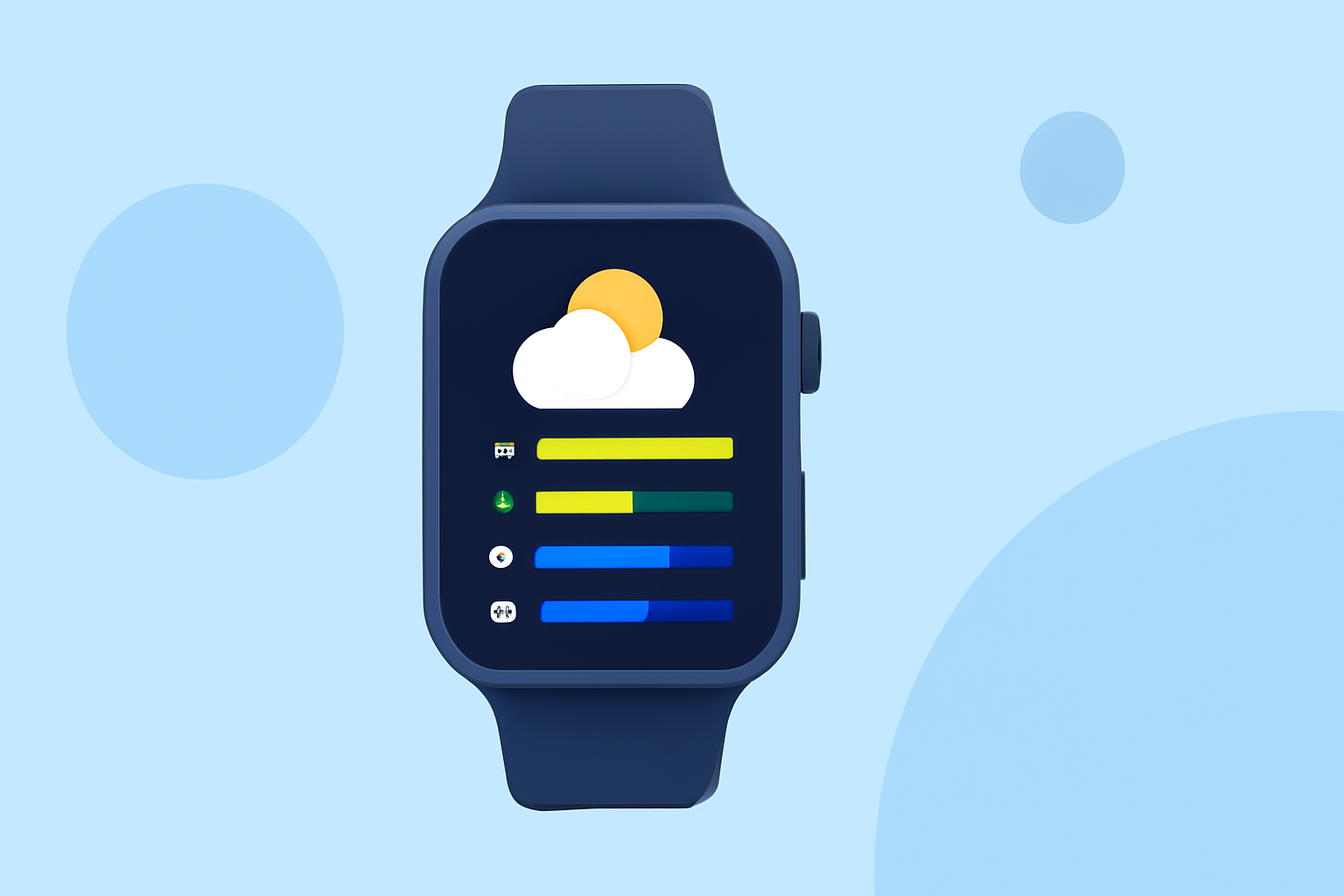 14-Day Weather Forecast Cheat Sheet on Apple Watch