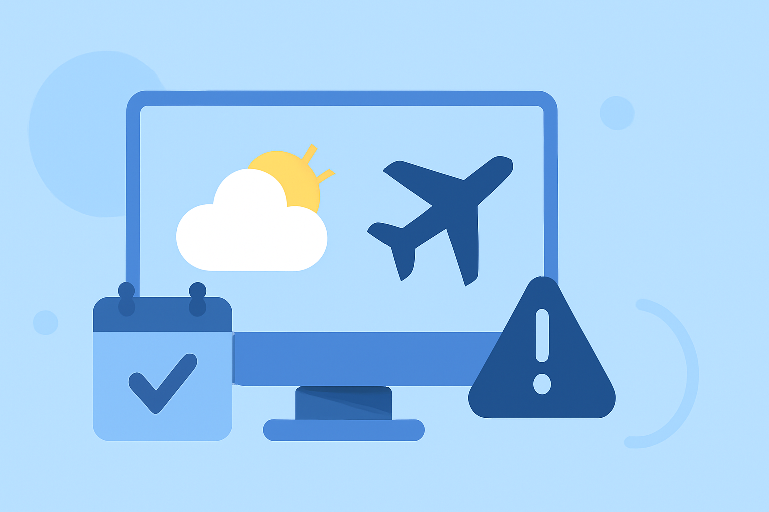 Airport Weather and Connection Risk Cheat Sheet for Vacation Planning