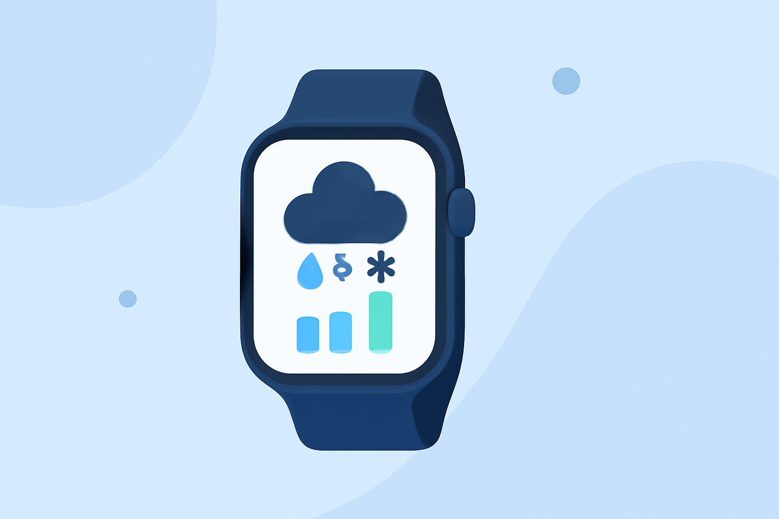 Mixed Precipitation Forecasts Workflow on Wear OS