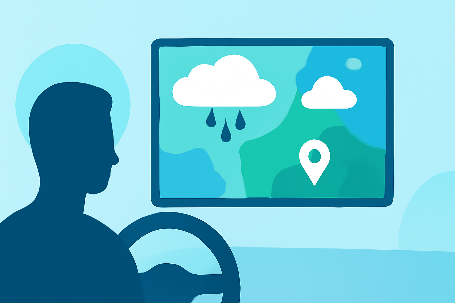 Rain Rate Maps for Beginners in the Car