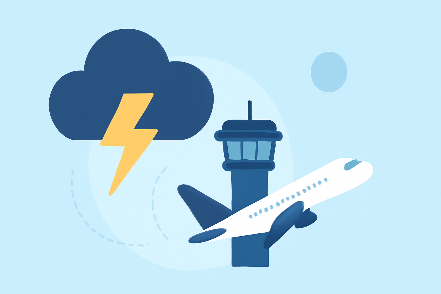 Navigating Thunderstorms Near Airports: A Complete Guide