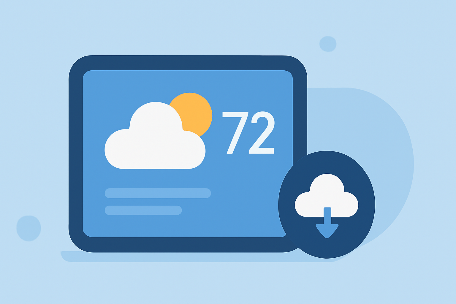 Guide to Weather Widgets on Smart Displays