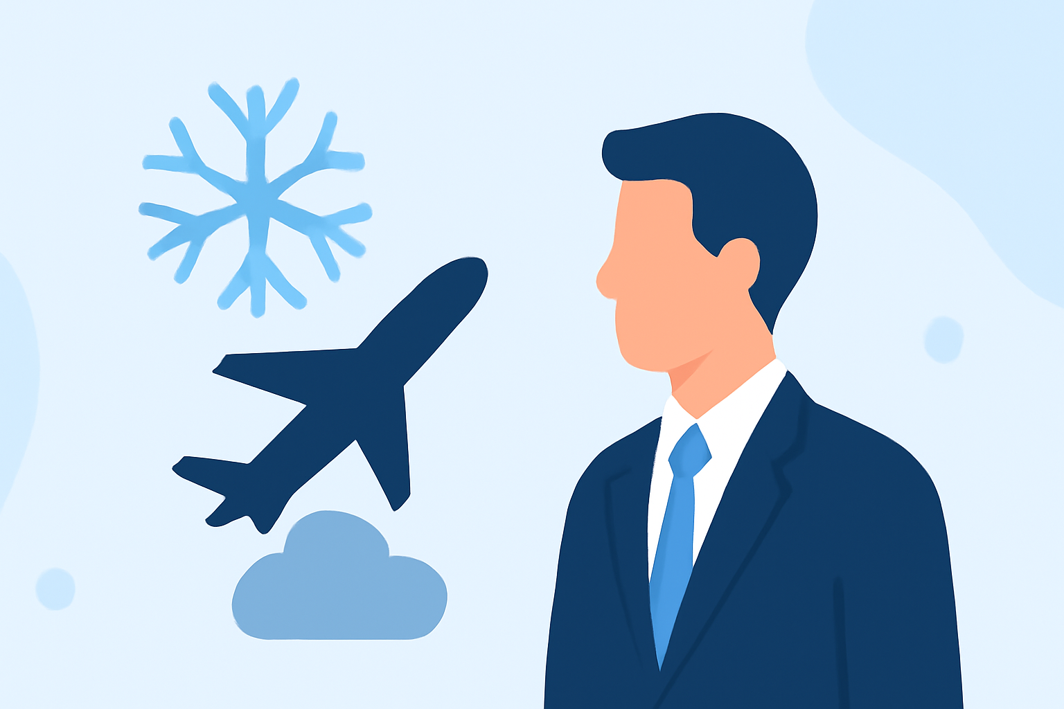 De-Icing and Departure Delays: A Guide for Business Travelers