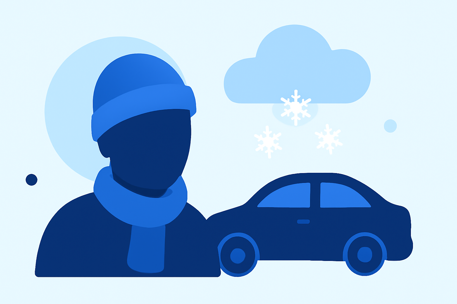 Common Weather Questions for Rideshare Drivers During Winter Storms