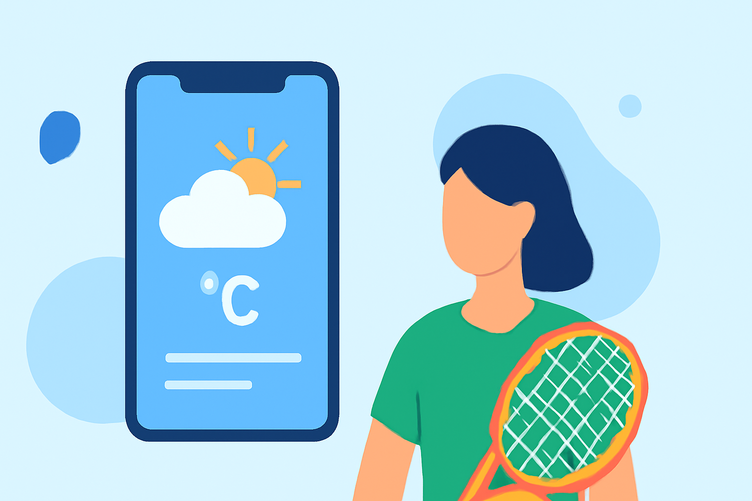 Planning Outdoor Tennis Matches: How to Choose the Right Weather App