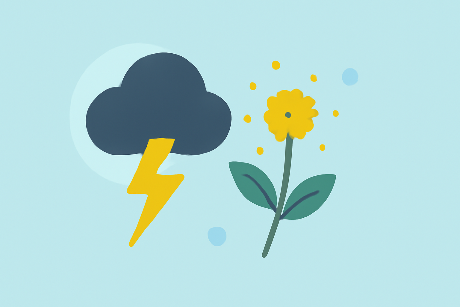 Thunderstorm Safety for Beginners During Pollen Season