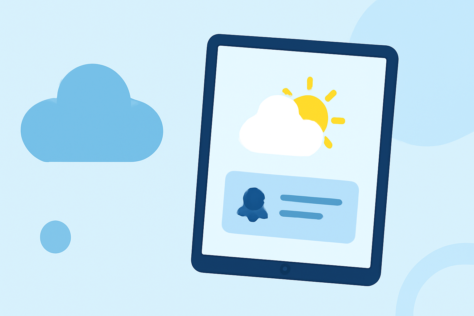 Understanding Weather-Aware Reminders on a Tablet