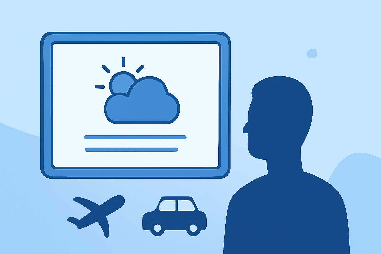 Decoding Airport Weather Reports for Road and Air Travel