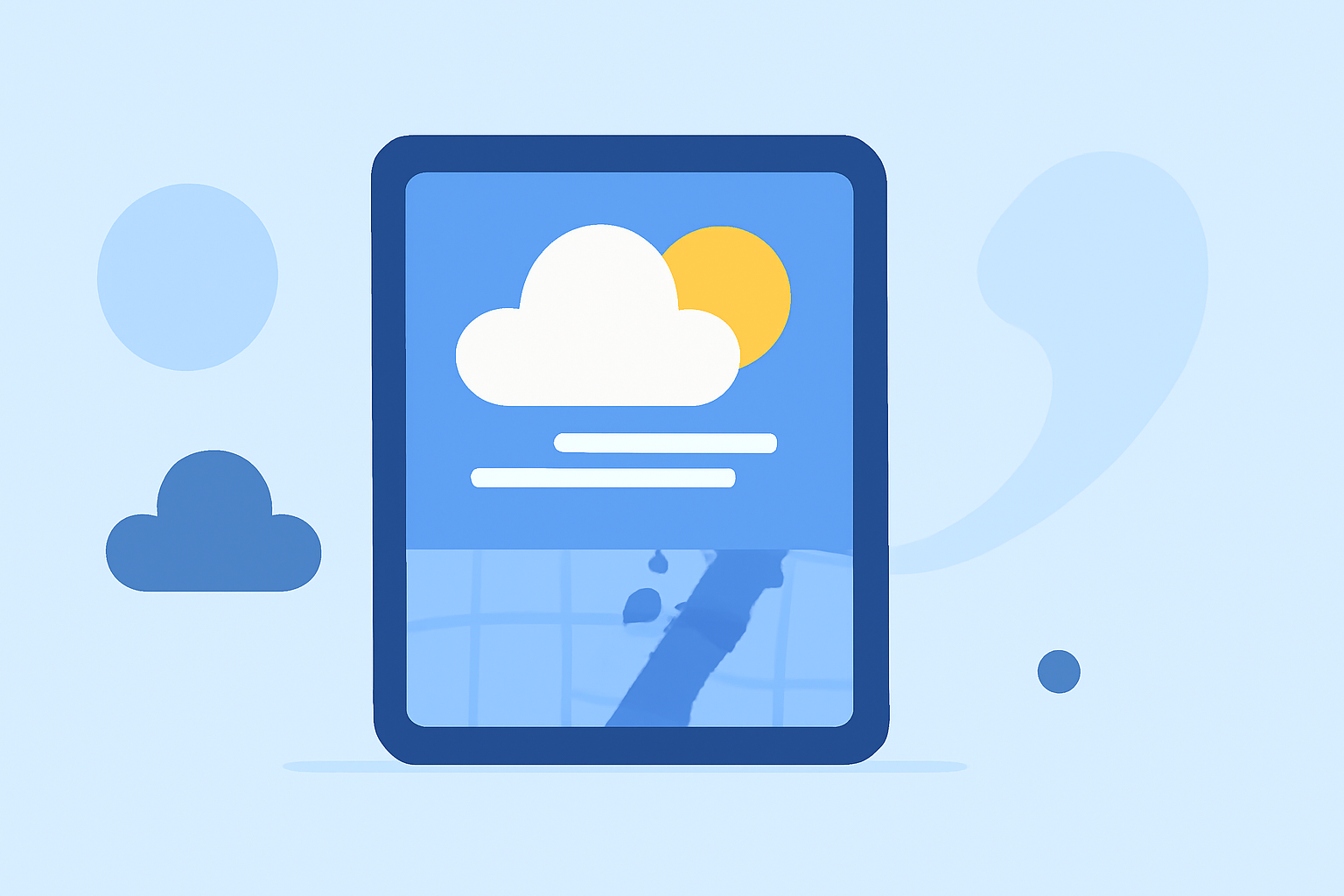 Weather Windows for Coastal Airports Explained on iPad