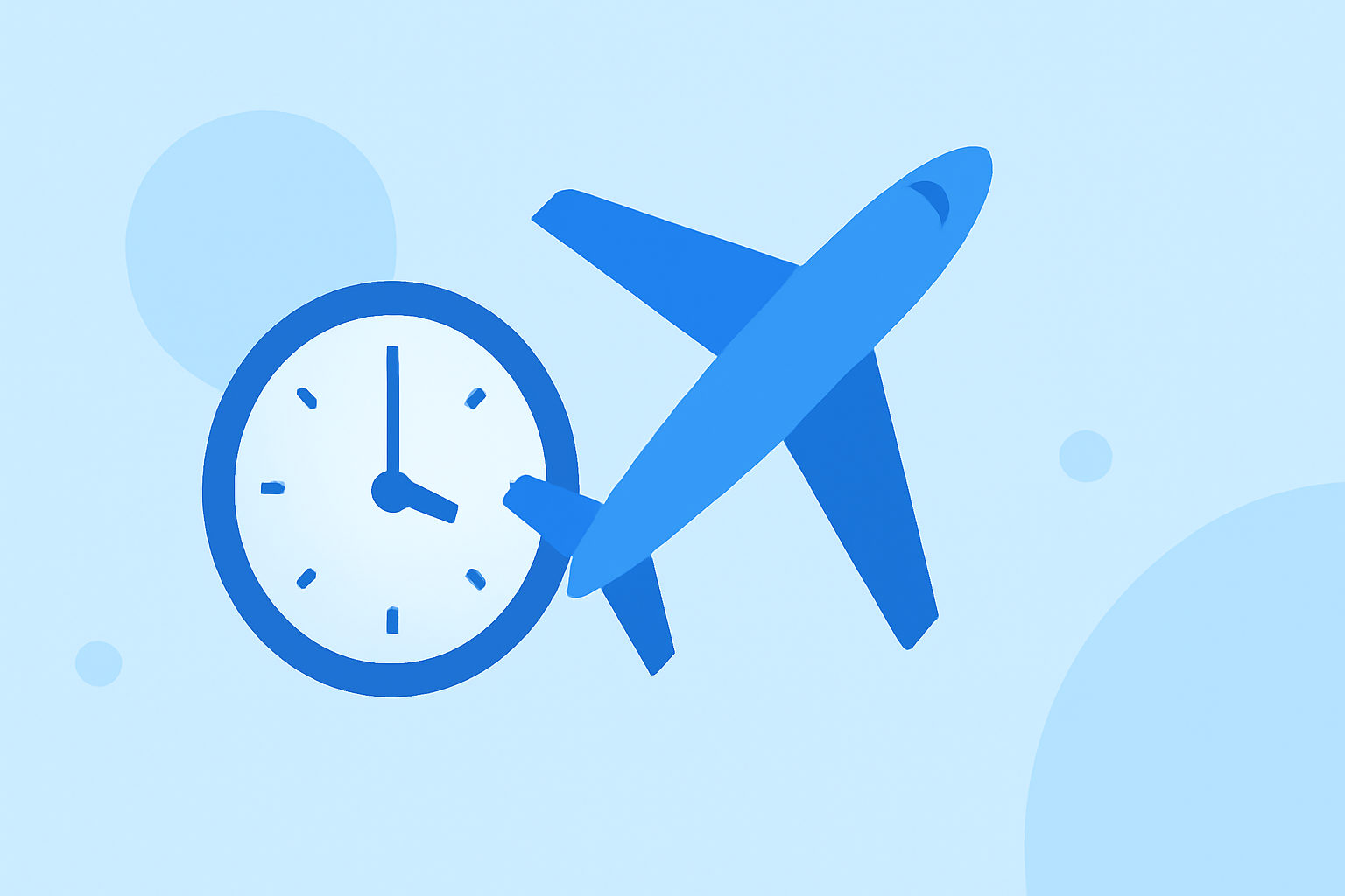 Optimal Times to Fly for a Smoother Journey