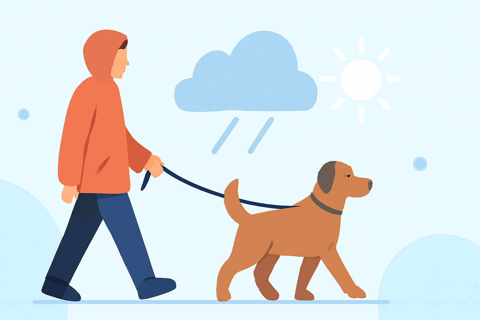 Essential Weather Safety Tips for Dog Walking Parents