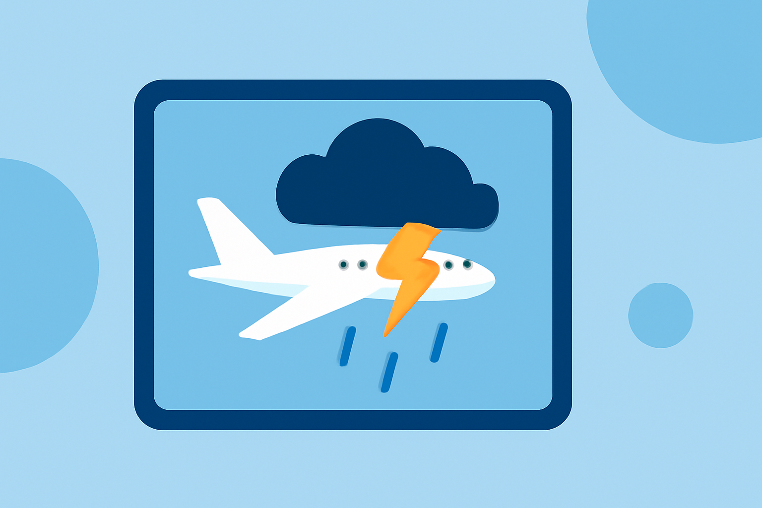 Understanding Flight Delays Due to Thunderstorms: A Guide for Families