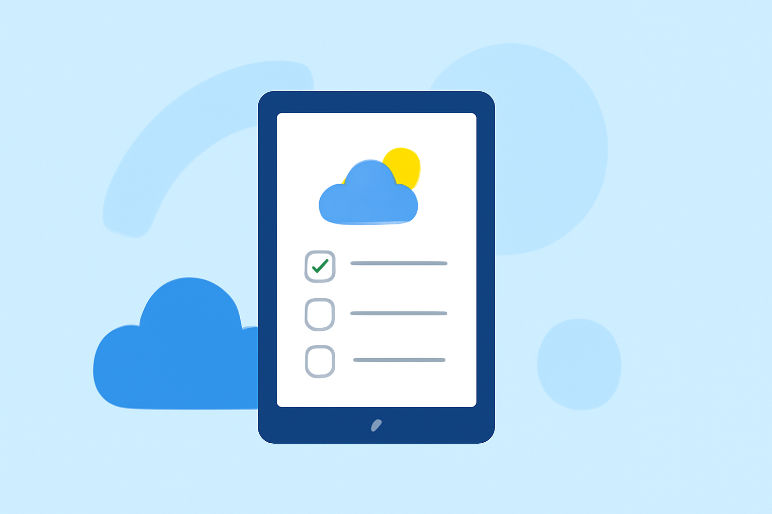 Integrating Weather-Aware To-Do Lists on Your Tablet