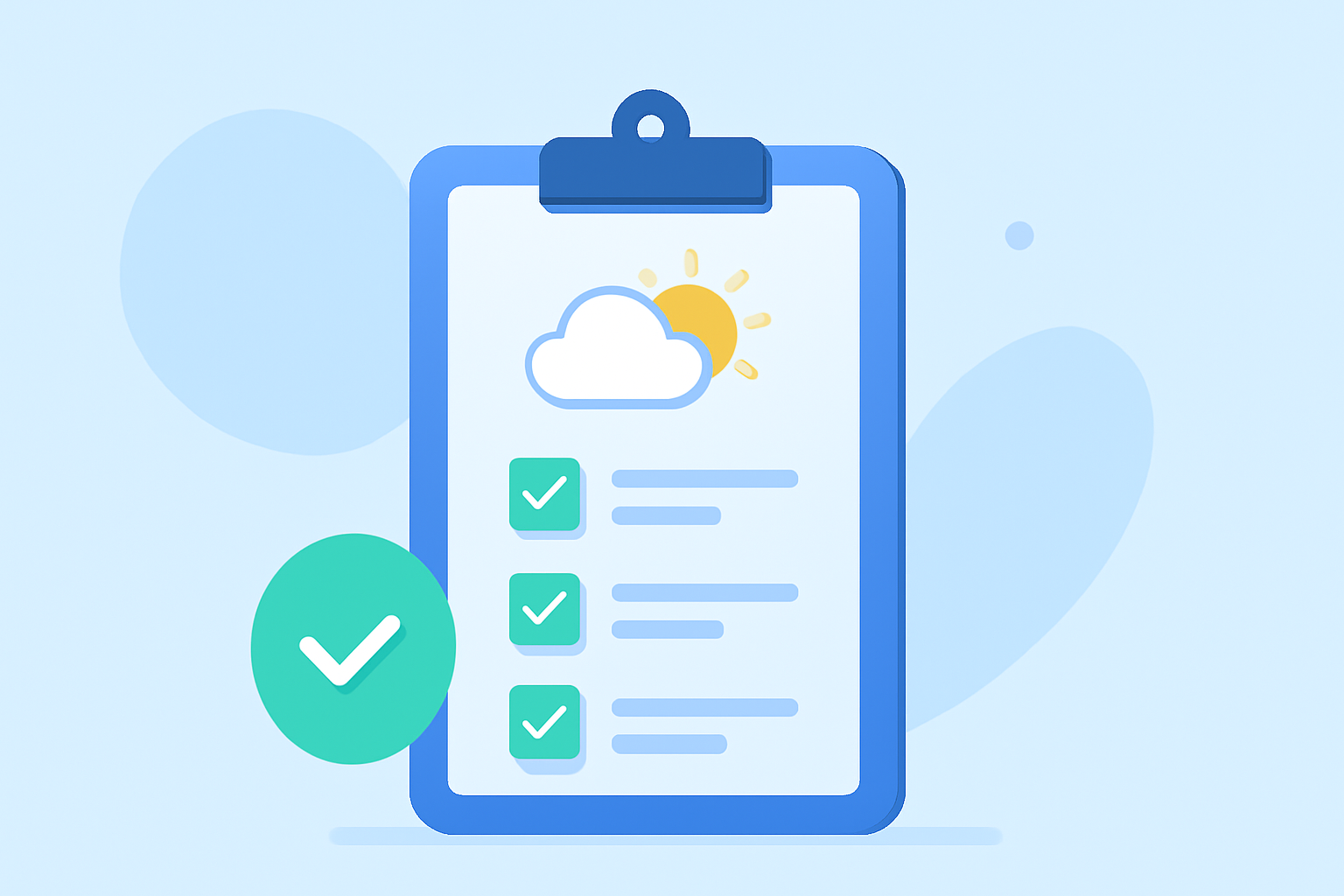 Crafting an Effective Long-Term Weather Forecasting Checklist